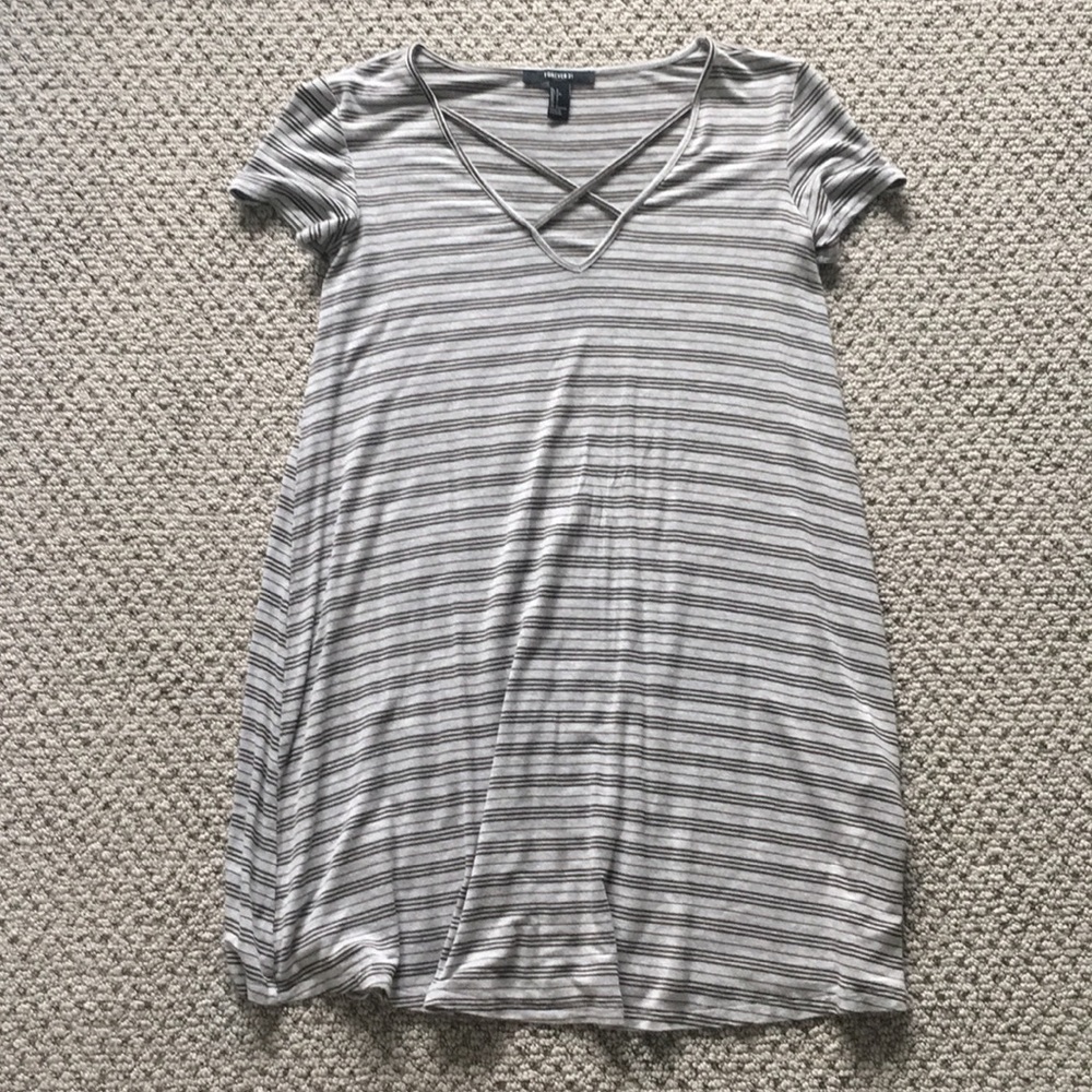 flowy t shirt dress